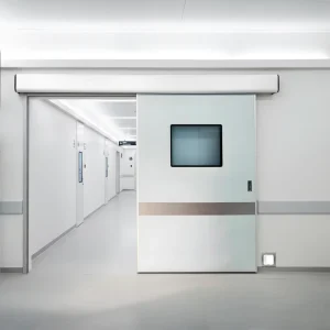 Automatic Hygienic High-Speed Steel Hermetic Airtight Sliding Door for Hospital Operating Theatre with Sound Insulation