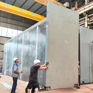 Automatic Industrial NDT Radiation Protection Sliding Lead Door for Custom Lead-Equivalent X-Ray Inspection Rooms