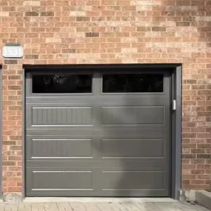 Automatic Insulated Steel Sectional Garage Door with Anti-Intrusion Security