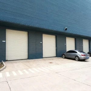 Automatic Manual Control Aluminum Roll-Up Garage Door for Villas and Buildings