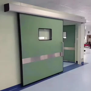 Automatic Manual Hermetic Doors for Hospital Cleanrooms, Operating Theatres, and ICUs