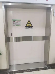 Automatic Medical Anti-Radiation Lead Door, Airtight Sliding Shielding Door for MRI/CT Room, Custom Sizes