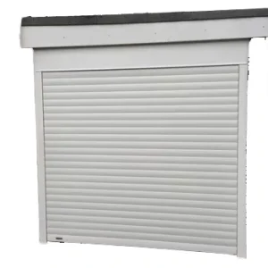 Automatic Metal Rolling Door with Wind Resistance and Security for Warehouse Garage and Industrial Buildings