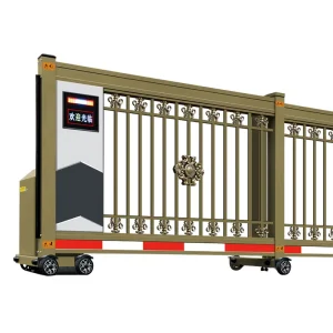 Automatic Motorized Sliding Folding Gate for Patio