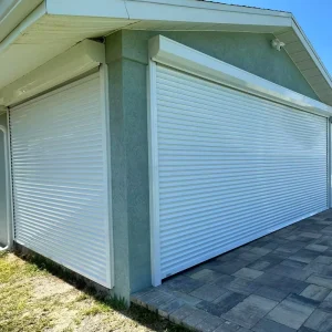 Automatic Outdoor Aluminum Hurricane Rolling Shutter Door