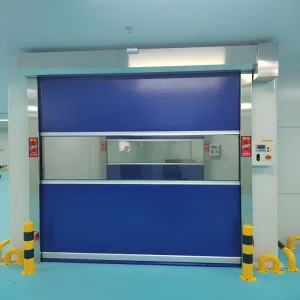 Automatic PVC High-Speed Rapid Rolling Door with Wind Resistance and CE Certification for Industrial Workshops