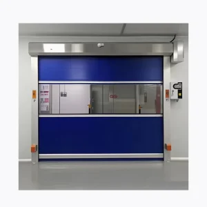 Automatic PVC Rolling Door with Flexible Waterproof Design for Warehouse Interior Use