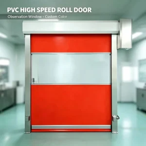 Automatic PVC Rolling Shutter Garage Door Industrial High-Speed Door