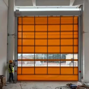 Automatic Polycarbonate Roller Shutter Door with Waterproof Transparent Design