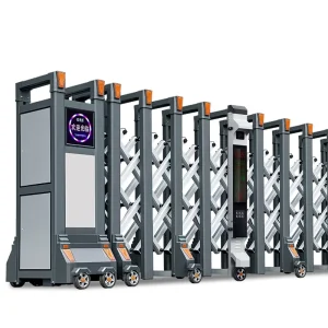 Automatic Retractable Electric Gate Stainless Steel 201/304 for School and Hotel Entrances