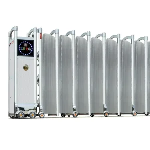 Automatic Retractable Sliding Gate Aluminum Alloy Remote Control for Villas