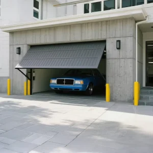 Automatic Retractable Tilt-Up Garage Door with Waterproof Feature