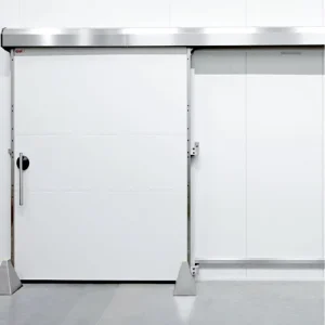 Automatic Sliding Cold Storage Door with Modular Assembly and High Sealing Performance