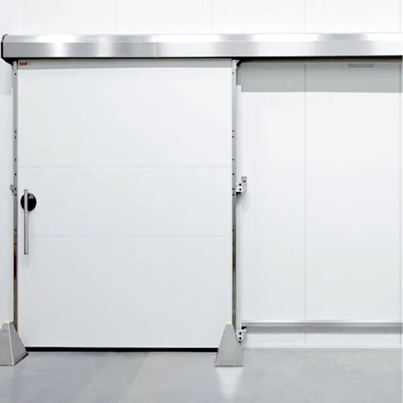 Automatic Sliding Cold Storage Door with Modular Assembly and High Sealing Performance