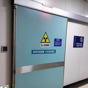 Automatic Sliding Lead Radiation Shielding Door for Hospital Diagnostic Rooms