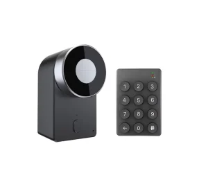 Automatic Smart Door Lock with Fingerprint and App Control, No Cylinder Replacement Required
