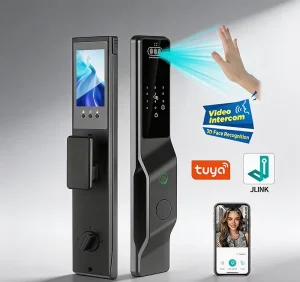 Automatic Smart Door Lock with WiFi, Face Recognition, and Electronic Fingerprint Access