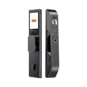 Automatic Smart Security Entry Door with Facial Recognition, Fingerprint, Palm Print, Code Lock, Remote Video Intercom, and Model R91