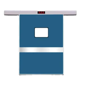 Automatic Stainless Steel Airtight Hermetic Sliding Door with Double Glazing Tempered Glass for Hospitals