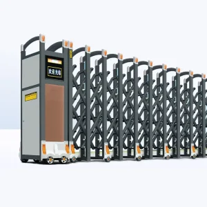 Automatic Stainless Steel Electric Retractable Collapsible Folding Outdoor Composite Driveway Security Gate