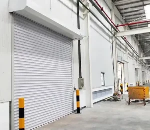 Automatic Stainless Steel Roll-Up Security Garage Door with Aluminum Roller Shutter