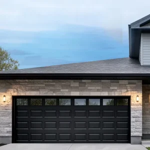 Automatic Steel Rolling Garage Door, Waterproof and Windproof, for Villa Garages
