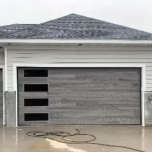 Automatic Steel Sliding Overhead Garage Door with Remote for Villa Use