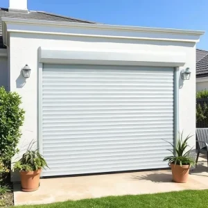 Automatic Steel Wind-Resistant Roller Shutter Door, Customizable