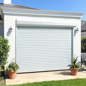 Automatic Steel Windproof Customizable Industrial Roller Shutter Door for Warehouse