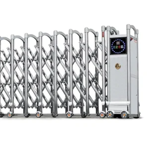 Automatic Telescopic Retractable Security Gate for Industrial Warehouses, Hotels, Parks, and Sports Venues