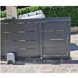 Automatic Telescopic Sliding Gate with Heavy Duty Motor System for Commercial and Industrial Entrances
