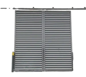 Automatic Top-Mounted Roller Track Sliding Industrial Door with Motor