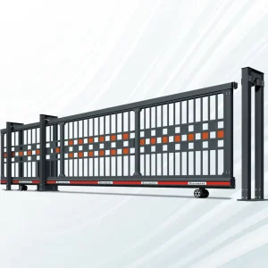 Automatic Trackless Aluminum Alloy Suspended Cantilever Sliding Gate for Villas, Gardens, Warehouses, and Factories