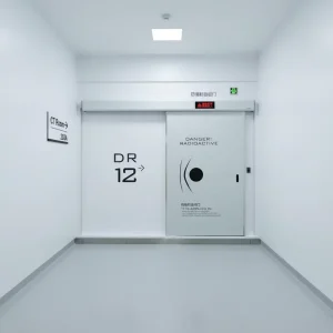 Automatic X Ray Door Anti Radiation Hospital Lead Door Various Styles Factory Supply Radiation Resistant