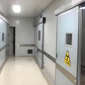 Automatic X-ray Anti-Radiation Hospital Door Various Styles Factory Direct 3-5mmPb CT Room Lead Door Radiation Resistant