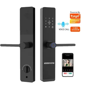 B09 Tuya Smart Digital Fingerprint Lock with Wi-Fi Security Camera