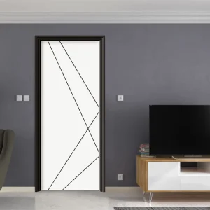 B1055 Moisture-Proof Solid Wood Door, Sound-Insulated, Bedroom/Living Room/Outdoor/Hospital/Bathroom