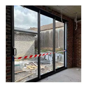 Balcony Aluminum Multi-Slide Exterior Doors AS2047 Australian Standard Double-Glazed Sliding Door