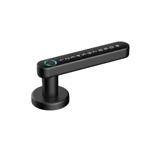 Biometric Fingerprint Password Smart Handle Door Lock for Bedroom and Home Wood Doors