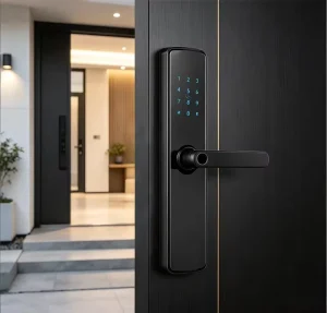 Biometric Fingerprint Smart Door Lock with Electronic and WiFi App Control