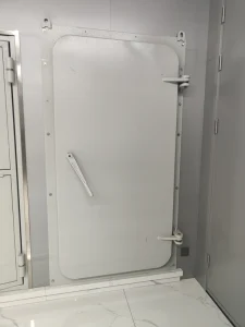 Blast-Proof Airtight High-Strength Steel Safety Door for Industrial Buildings