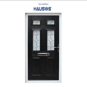 British Standard GRP External FRP Composite Door Fiberglass Door Entrance Door