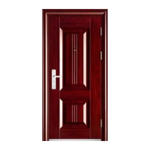 Bulletproof Turkish Design Front Steel Polymer Door with Security Fireproof Waterproof Fiberglass Finish for Bedroom