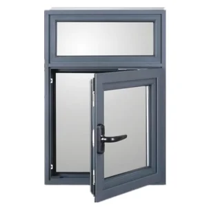 CE Australia Standard Customized Double Glazed Glass Inside and Outside Aluminum Alloy Casement Windows