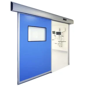 CE Medical Automatic Hermetic Sliding Fireproof Cleanroom Door