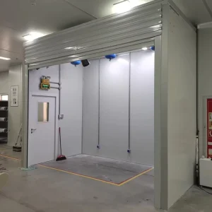 CE UL Standard Remote Control Automatic Garage Underground Parking Fire Shutter Door