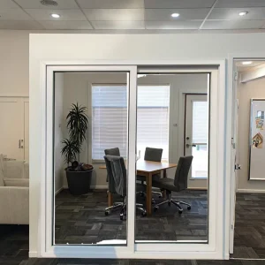 CHANGYI Soundproof Interior UPVC Sliding Glass Doors Modern Sliding Door Glass Doors