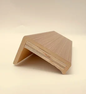 CPL-Laminated WPC and Plywood Door Casing Moulding, 2440x60x15 mm