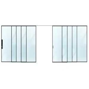 Certified Impact Resistant Customized Aluminum Glass Sliding Door Simple Design Perfect for Interior & Garden Spaces