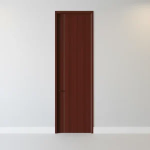 China Factory Eco-Friendly Wooden Swing Interior Soundproof Door Custom Villa Bedroom Hospital Apartment